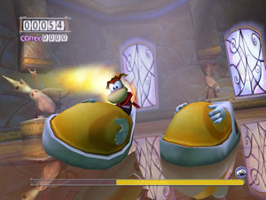 Rayman The adventurous character that has no limbs.