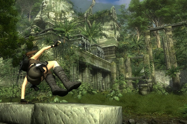 The PowerWash Sim Tomb Raider DLC is great and/because Lara is the