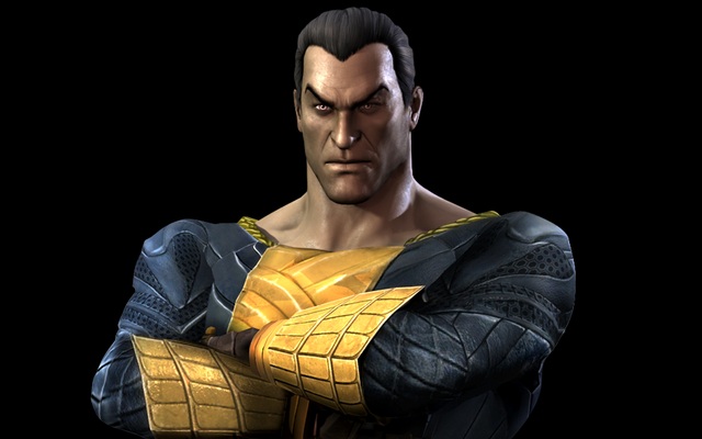 Black Adam entra no elenco de Injustice