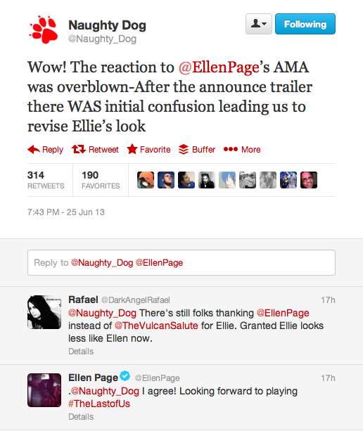 Actress Ellen Page accuses Naughty Dog of ripping off her likeness