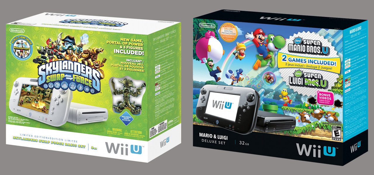 Nintendo Wii U Basic Set, 8GB - Skylanders Bundle