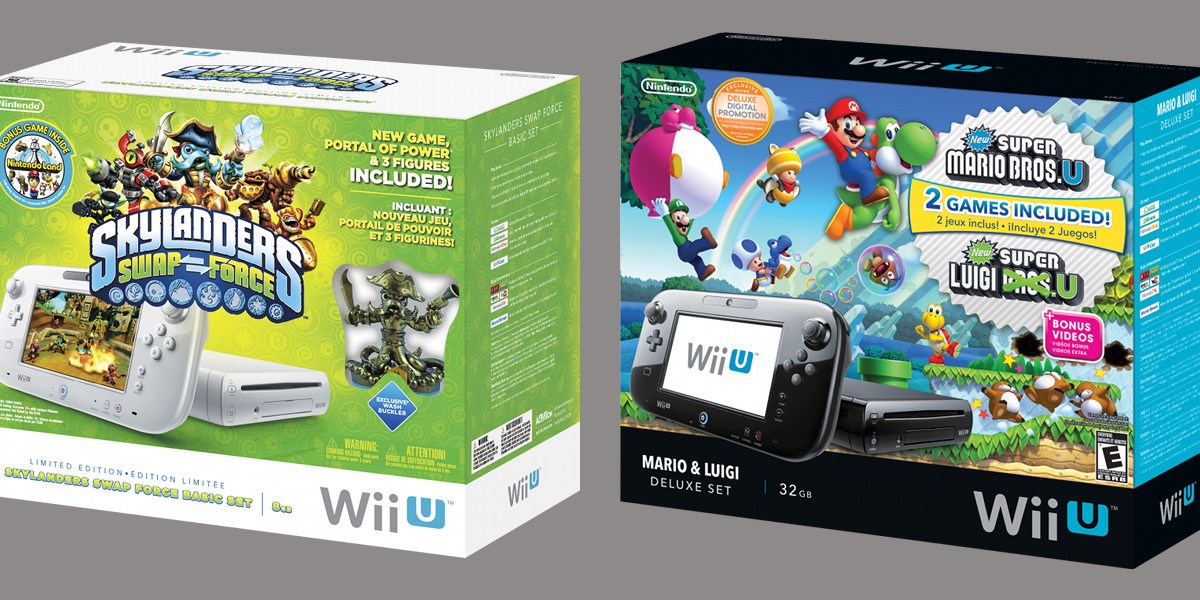 New Wii U Bundle Includes Mario And Luigi Pack-In, Not Nintendo Land