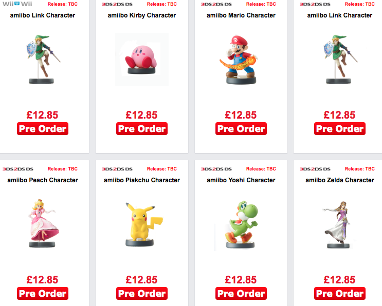 sovjetisk Sinis Royal familie Price Point for Nintendo's Amiibo Figurines Revealed? - GameRevolution