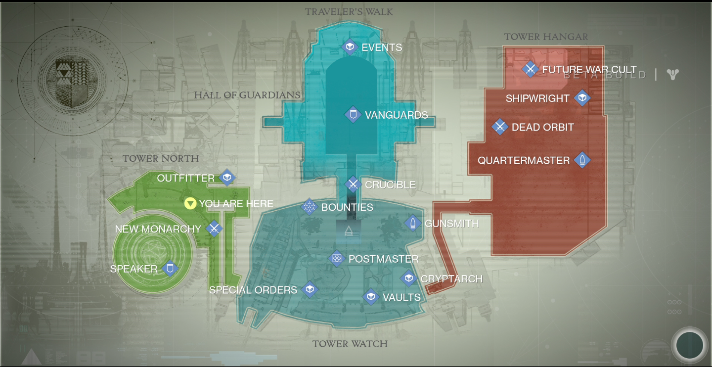 Destiny Tower Vendors GameRevolution