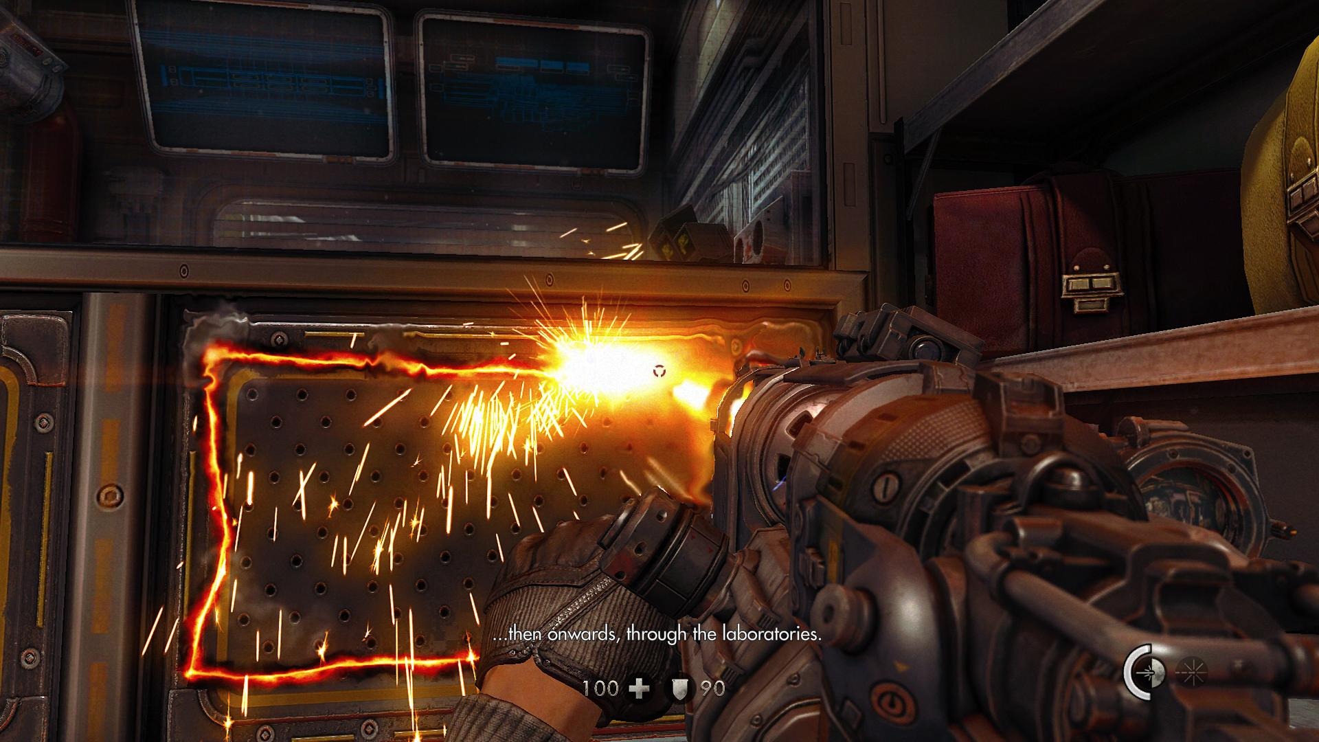 Wolfenstein: The New Order review: machine gun