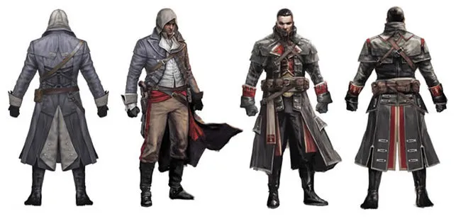 Assassin's Creed: Rogue outfits, Assassin's Creed Wiki
