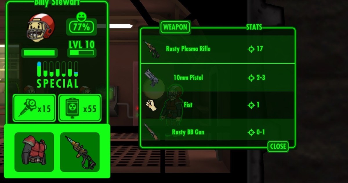 Fallout Shelter Weapon List GameRevolution