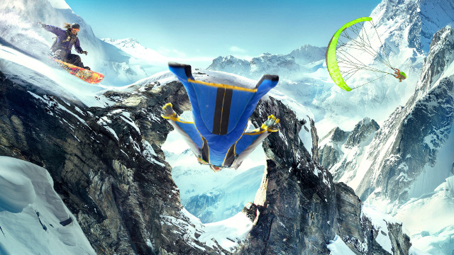 STEEP GAMEPLAY - SKIING, SNOWBOARDING & PARAGLIDING 