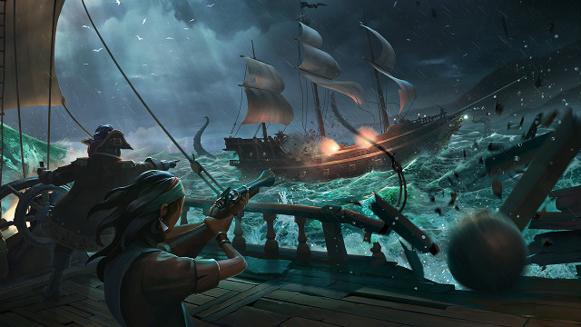 Sea of Thieves Considered Vampires and Dinosaurs Before Pirates