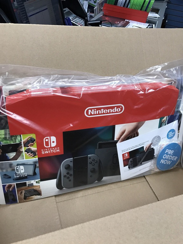 Nintendo Switch Boxes Are Arriving At Retailers, Here's What They Look Like GameRevolution