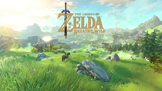 Legend of Zelda Breath of The Wild Hyrule World Map Video Game