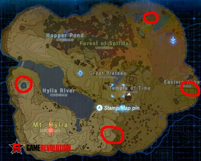 Shrines Map and All Shrine Locations