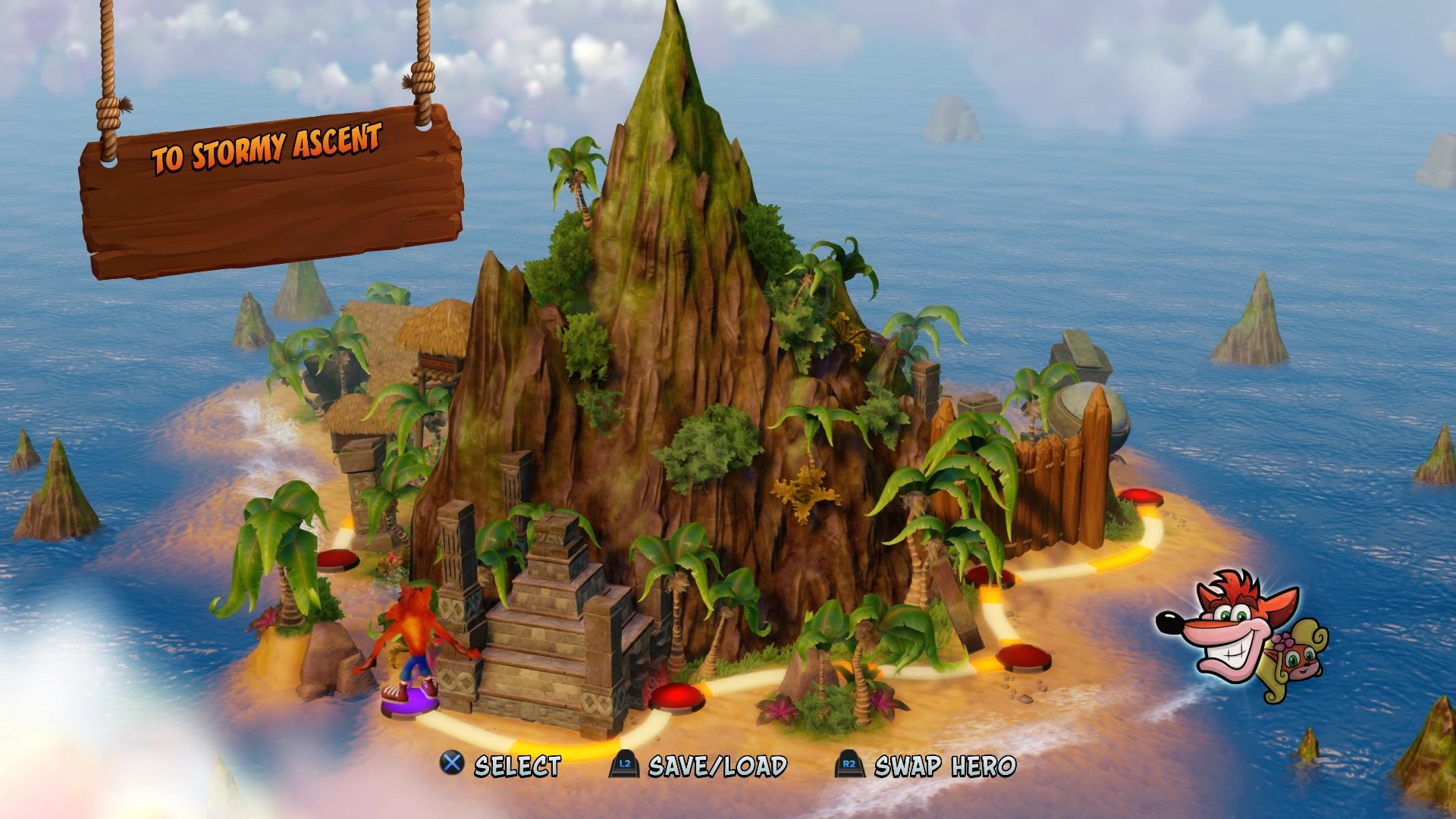 How to Access Stormy Ascent Level of Crash Bandicoot N. Sane Trilogy