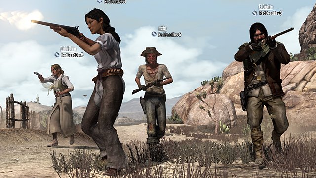 Red Dead Redemption Multiplayer Hands-On - GameSpot