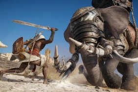 Assassin's Creed Origins Elephant Fight
