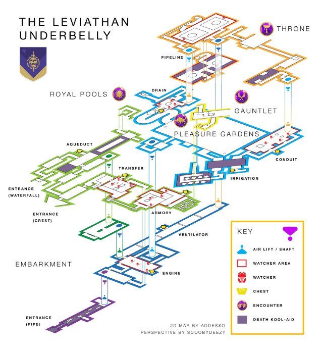Destiny-2-Leviathan-Underbelly-Raid-Map