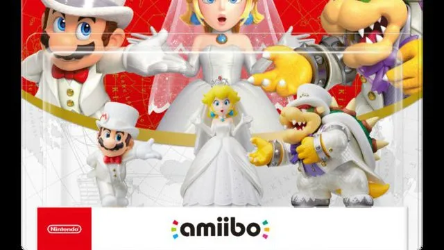 Nintendo Super Mario Odyssey Mario (Wedding Outfit) amiibo - US