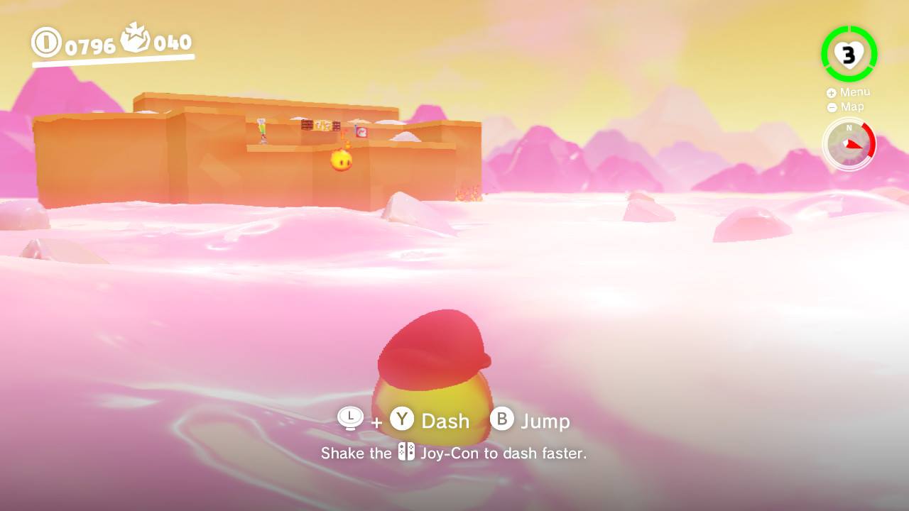 Super Mario Odyssey Guide How to Get to Peach's Castle and the Mushroom Kingdom Using the