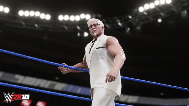 WWE-2K18-Colonel-Sanders