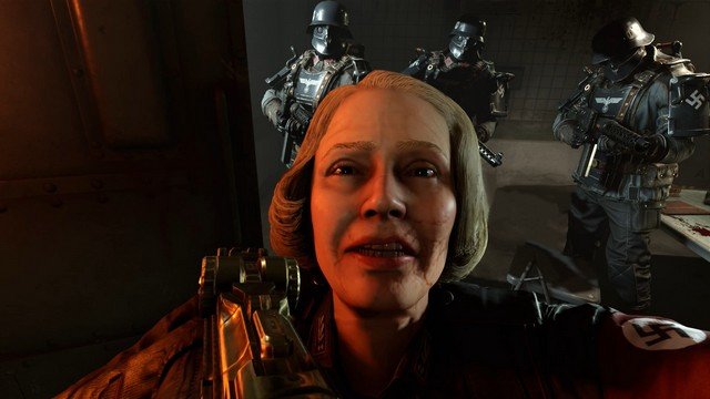 Wolfenstein: The New Order gameplay clip shows tense scene, B.J. faces  villainess Frau Engel - Neoseeker