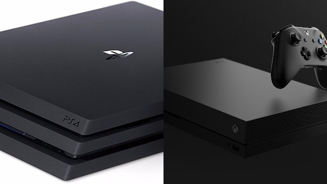 PS4 Pro and Xbox One X
