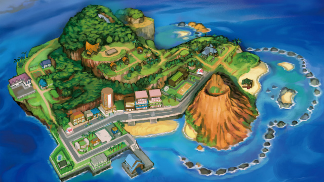 Pokemon Ultra Sun and Ultra Moon Route 1 Alola