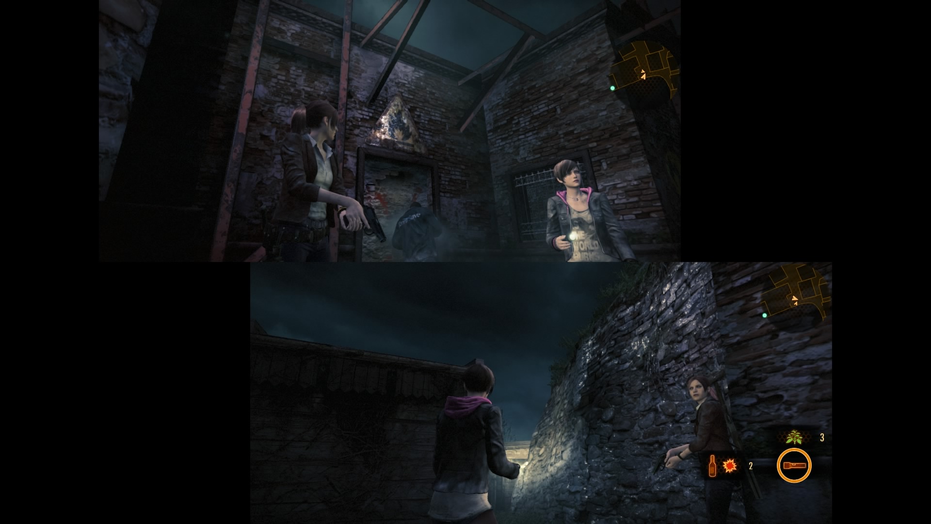 Resident Evil Revelations 2 Splitscreen