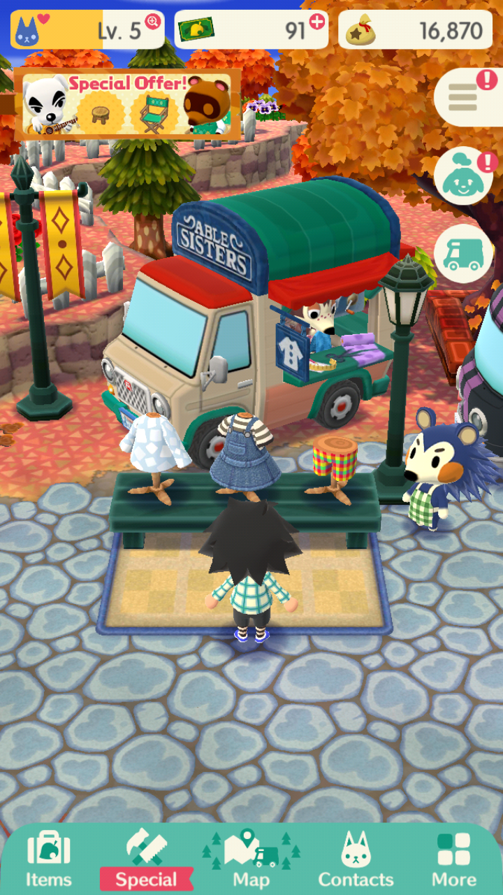 How to Get Clothes in Animal Crossing Pocket Camp