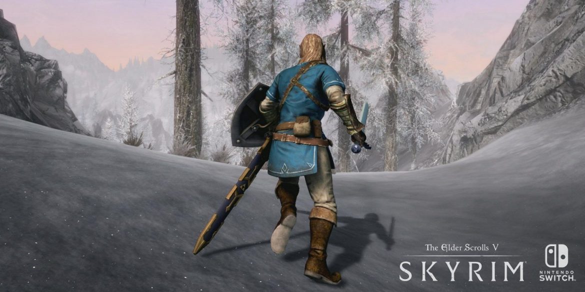 Unlock Link's Breath of the Wild Outfit in Skyrim Without Amiibo