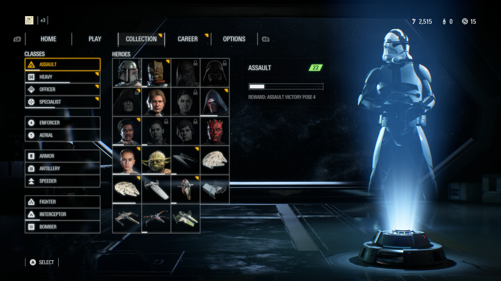 Star Wars Battlefront 2 How to Level Classes Increase Your Card Level and Rank GameRevolution