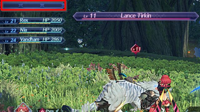 Xenoblade Chronicles 2 Party Gauge Combat