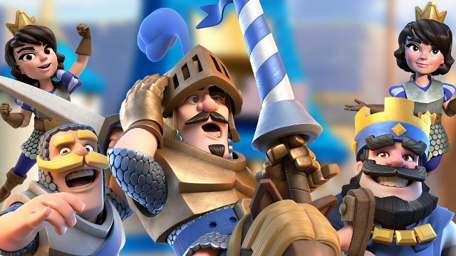 Figure of King in Clash Royale