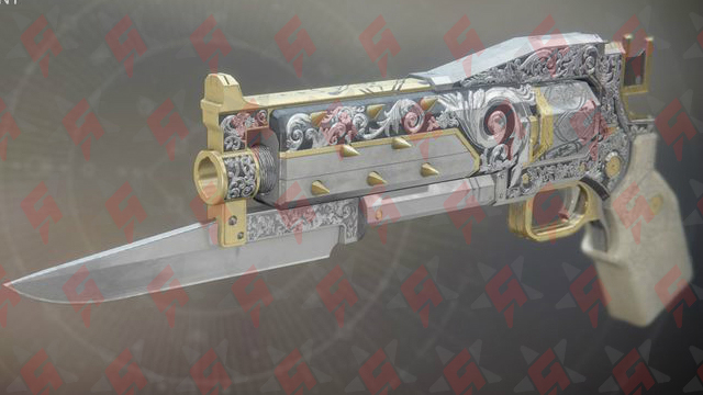 Destiny 2 Crimson Exotic Hand Cannon Ornament Silver Bullet