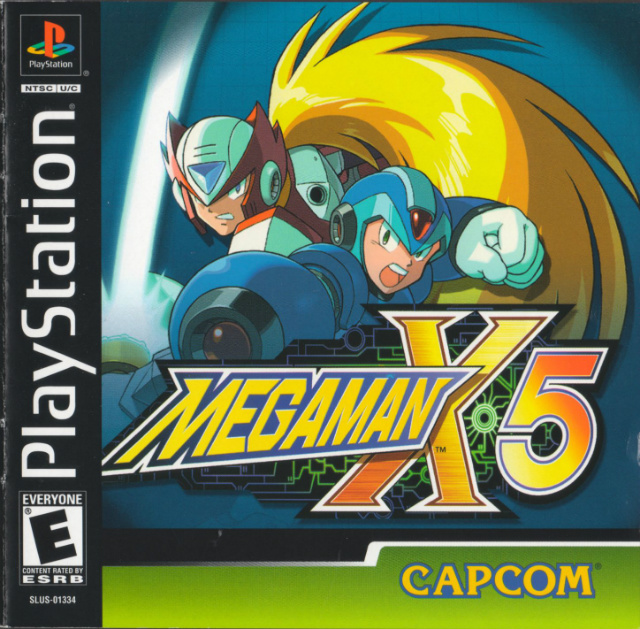 Mega Man X5 Box
