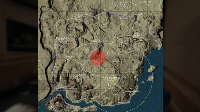 PUBG Miramar Map