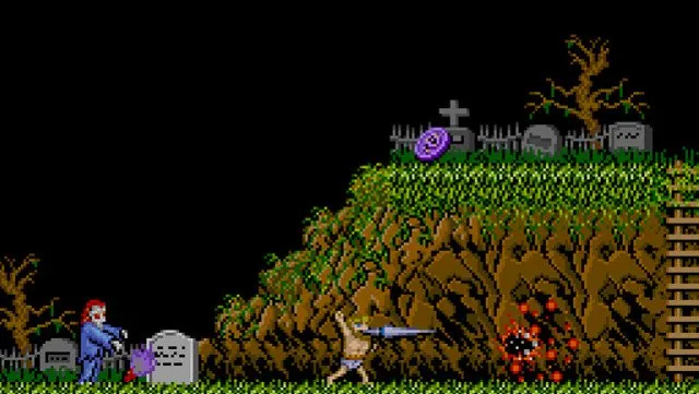 Ghosts 'n goblins Mario NES