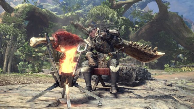 Monster Hunter World How to Cook and Eat Meals