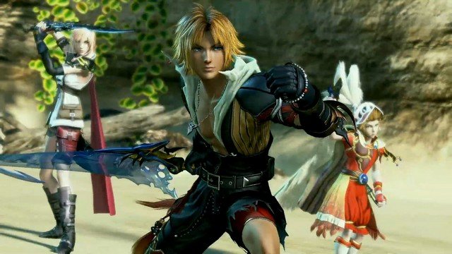 Dissidia Final Fantasy NT Tidus Lightning