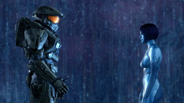 video game couples master chief cortana