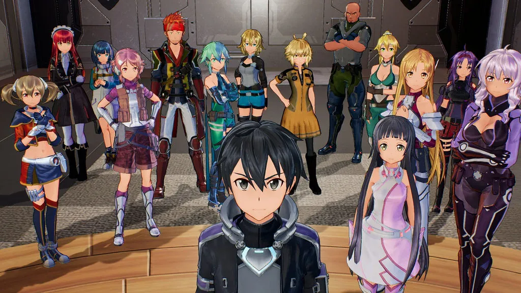 All Sword Art Online Fatal Bullet Romance Options