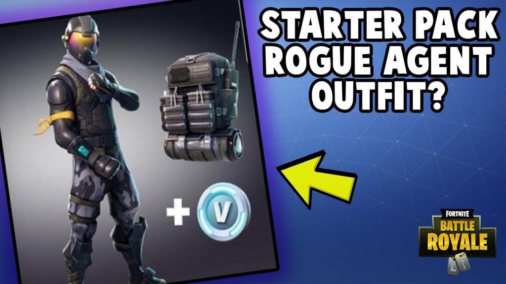 Fortnite Starter Pack Rogue Agent Outfit