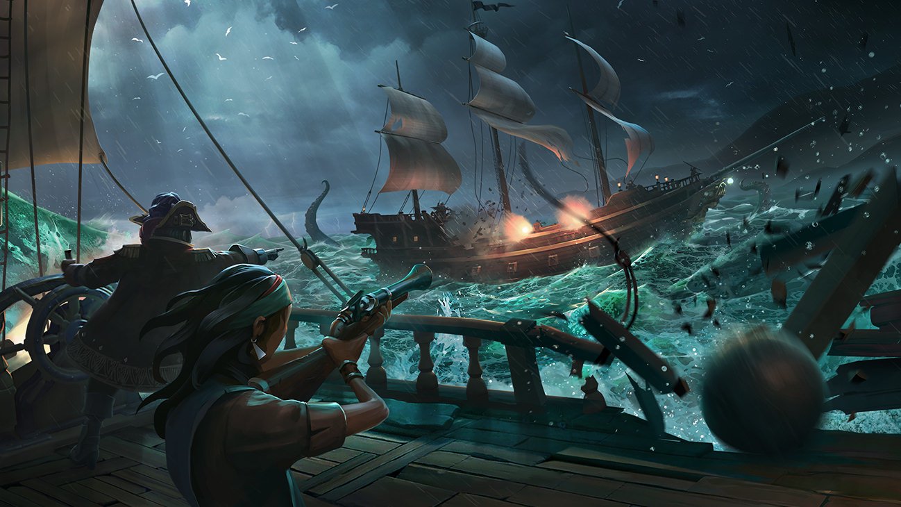 how many players sea of thieves server