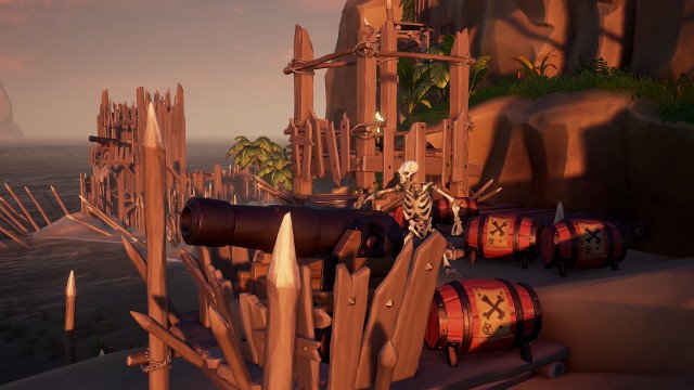 sea of thieves skull cloud skeleton fort key