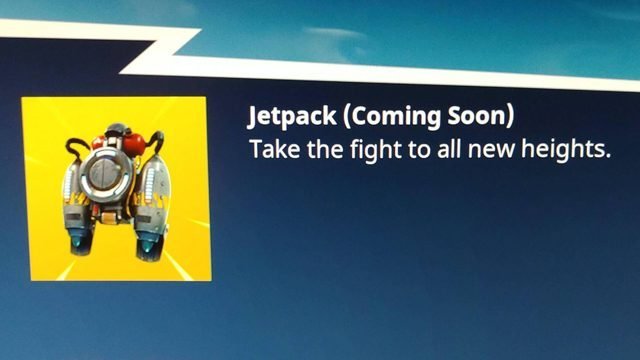 Jetpacks Are Finally Coming To 'Fortnite: Battle Royale' [Updated]