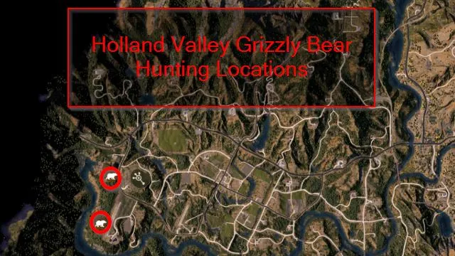 Far Cry 5 Grizzly Locations Holland Valley