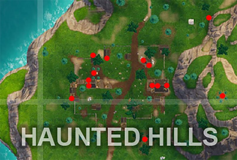 Here Are the Fortnite Haunted Hills Chests Locations GameRevolution