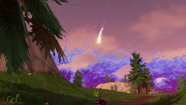 Fortnite Meteors Falling Meteorites