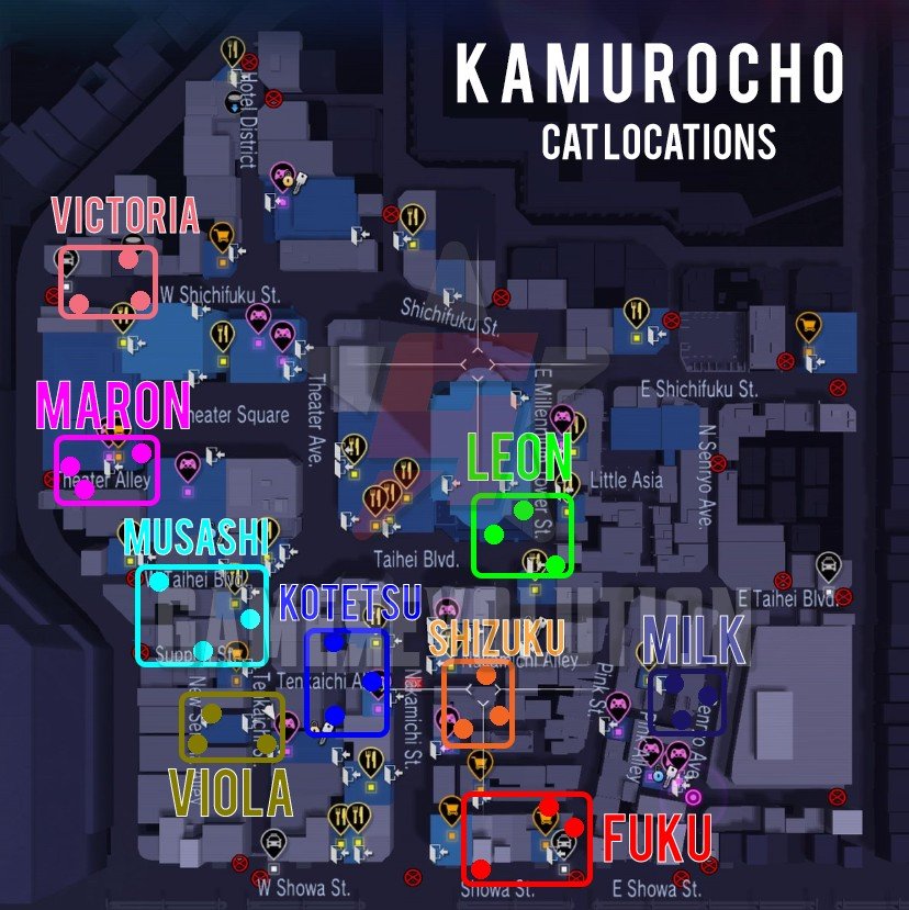 Yakuza 6 Cat Cafe Guide All Cat Locations and Each Stray's Favorite