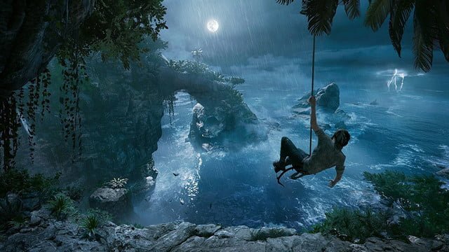 god of war cutscenes shadow of the tomb raider