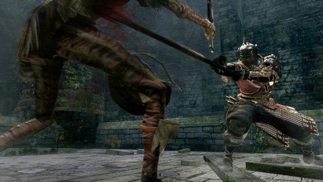 Dark Souls Remastered Review Stab